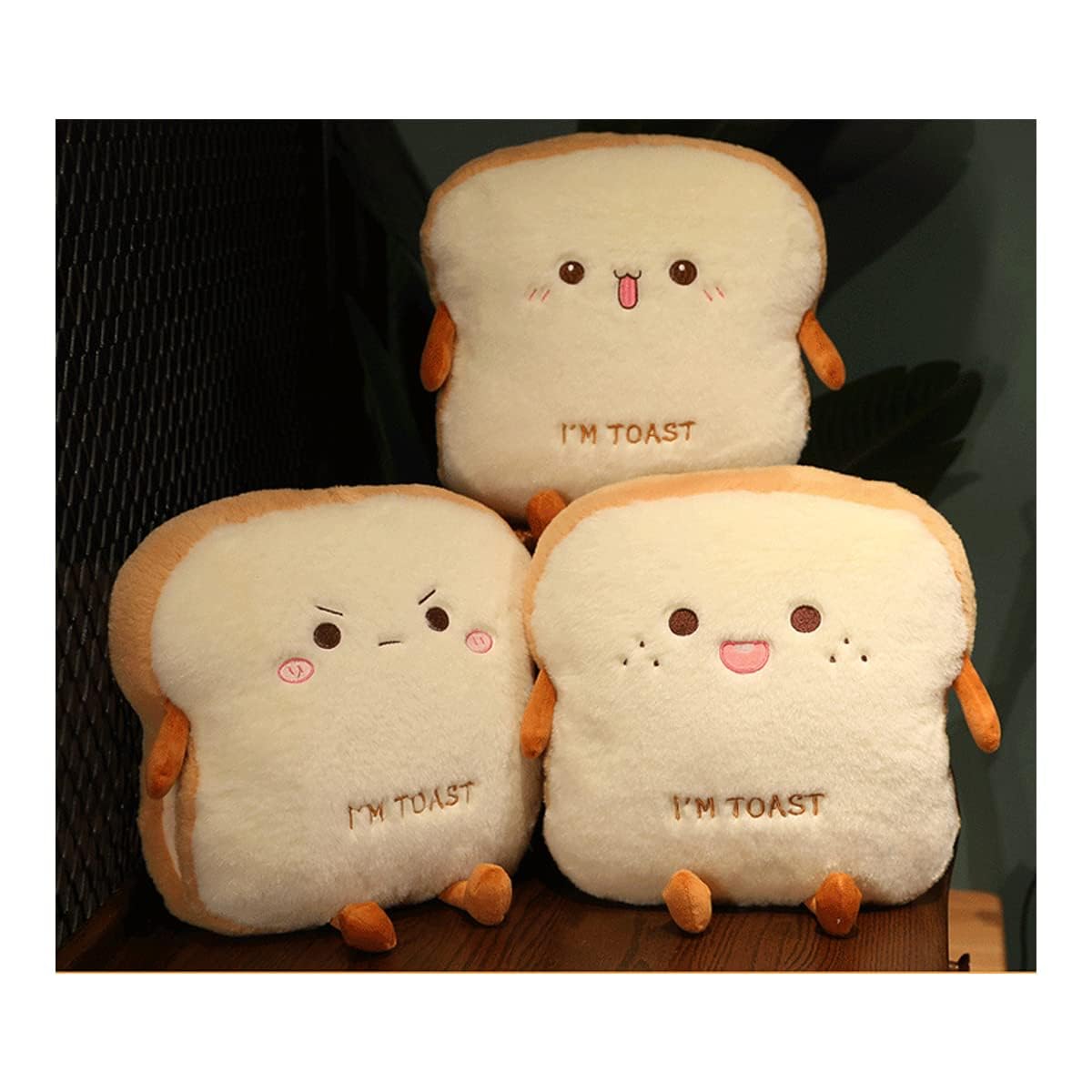 Toast Bread Plush Pillow (Goylmc)